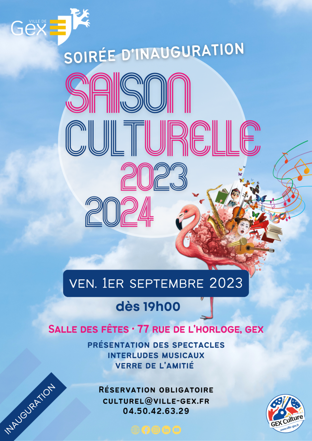 Saison Culturelle 2023 2024 Soirée De Lancement Ville De Gex 