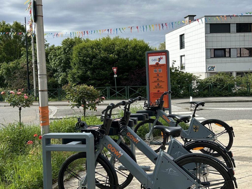 Borne vélo Patio